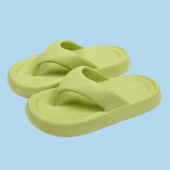 Xucatan Summer Thong Slippers for Women, Braided Toe Post, Non-Slip Outsole for Patio and Pool Gift