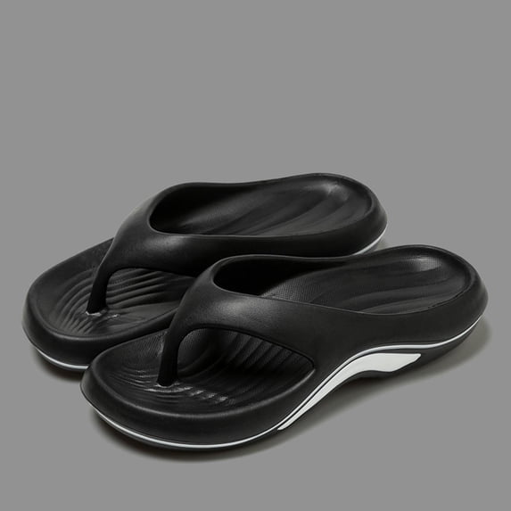 Xucatan Unisex EVA Flip Flops, Molded Thick Sole Thong Sandals with Arch Support, Non Slip Textured Outdoor Beach Slippers, Lightweight Comfortable Design for Spring Summer Gift