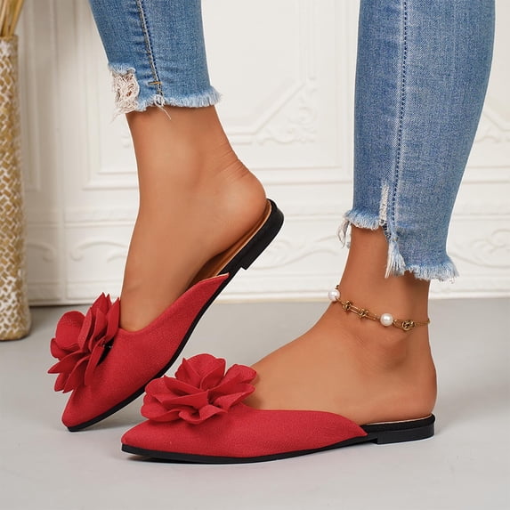 Xucatan Wedge Sandals for Women, Slide On Mule Style, Padded Insole for Support, Versatile Spring and Summer Footwear Gift
