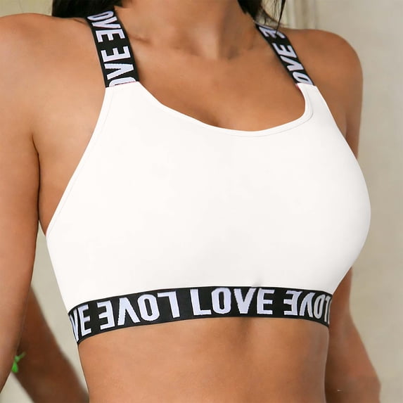 Xucatan Wireless High Support Sports Bra, Elastic Padded Workout Top for Women, Breathable Seamless Yoga Running Wear Gift