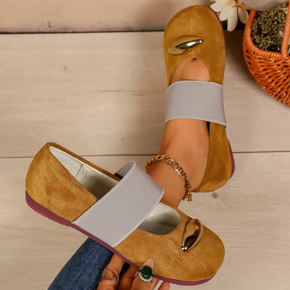 Xucatan Women Mary Jane Shoes Slip On Walking Flats Comfortable Dressy Knit Washable Casual Nurse Shoe with Arch Support Gift