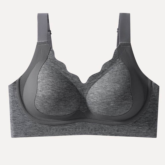 Xucatan Women's Anti Saggy Breast Bras Push Up Seamless Wireless Full Coverage Bralettes Comfort No Underwire Soft Comfort Strip Wireless Bras Everyday Bra Gift