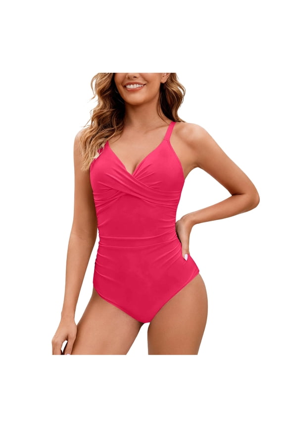Women's Color Block Off Shoulder Tankini Swimsuits Two Piece with Removable Pads Push Up Tops, High Waisted Bottoms Tummy Control Swimwear Modest Bathing Suits Summer Beach Vacation Gift