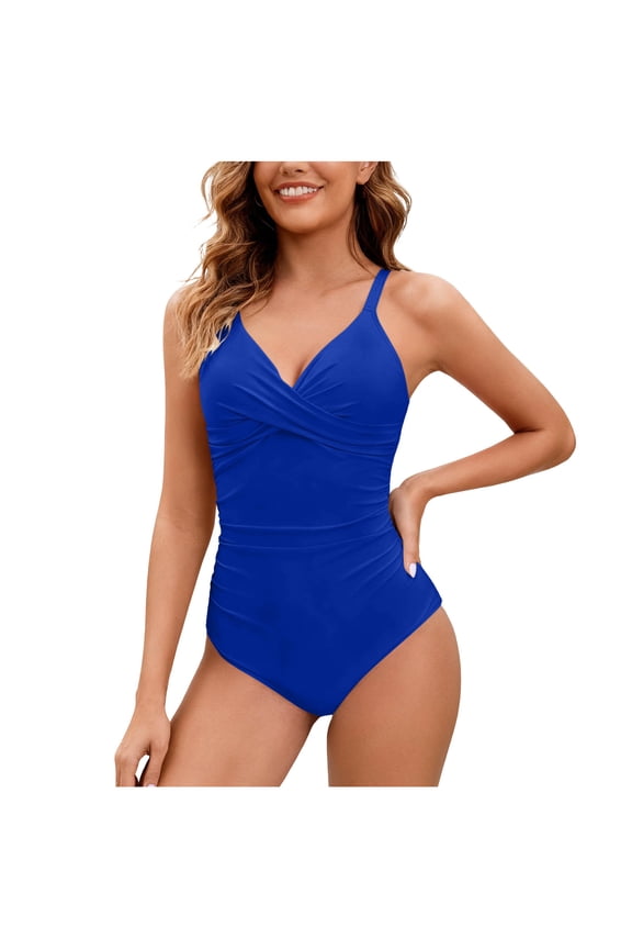 Women's Color Block Off Shoulder Tankini Swimsuits Two Piece with Removable Pads Push Up Tops, High Waisted Bottoms Tummy Control Swimwear Modest Bathing Suits Summer Beach Vacation Gift