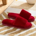 thumbnail image 1 of Xucatan Women's Cozy House Slippers - Plush Knit Upper, Coral Lining, Memory Foam, Machine Washable, Non-Slip Sole - Ideal Gift for Women Gift, 1 of 9