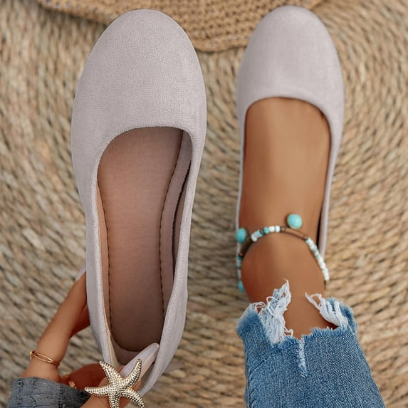 Xucatan Women's Flats Shoes Pointed Toe Knit Ballet Comfortable Dressy Slip On Flat Gift