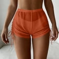 thumbnail image 1 of Xucatan Women's High Waisted Mesh Swim Bottoms Drawstring Tummy Control Bikini Trunks, Modest Quick Dry Swimwear Beach Pool Vacation Summer Cruise Gift, 1 of 4