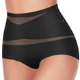 thumbnail image 1 of Xucatan Women's High Waisted Shapewear Panties, Hip Lift Crossband Tummy Control Underwear, Breathable Lightweight Ladies Body Shapers, Stretchy Nylon Feminine Briefs Gift, 1 of 4