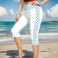 thumbnail image 1 of Xucatan Women's High Waisted Swim Capris with Tummy Control and Quick Dry Fabric, Modest Swimsuit Leggings for Beach Pool Vacation Gift, 1 of 5