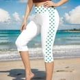 thumbnail image 1 of Xucatan Women's High Waisted Swim Capris with Tummy Control and Quick Dry Fabric, Modest Swimsuit Leggings for Beach Pool Vacation Gift, 1 of 5