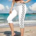 thumbnail image 1 of Xucatan Women's High Waisted Swim Capris with Tummy Control and Quick Dry Fabric, Modest Swimsuit Leggings for Beach Pool Vacation Gift, 1 of 6