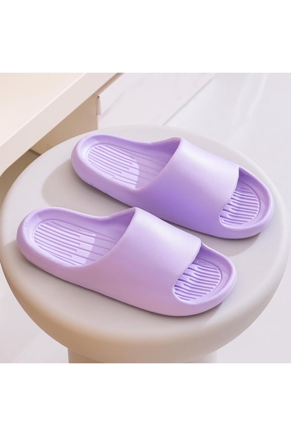 Women's House Slippers, Cute Sea Turtle Graphic Slides, Thick Sole Soft Sandals, Comfortable Indoor Casual Shoes Gift