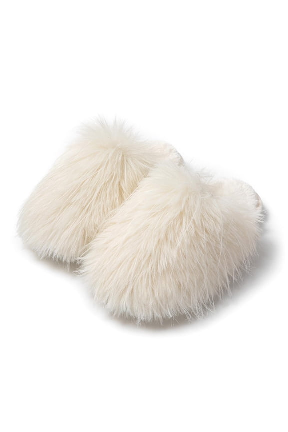 Women's Memory Foam Slippers Plush Faux Fur Slipper Slide Sandal Soft Furry Fuzzy Fluffy Lovely Indoor Outdoor Slip On Slippers Multicolor Winter House Shoes Gift