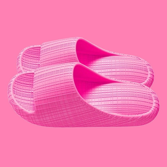 Xucatan Women's Non-Slip Bathroom Slippers, Odor-Control House Shoes for Women, Quick-Dry Summer Indoor & Bathroom Slides Gift