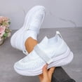 thumbnail image 1 of Xucatan Women's Orthopedic Rhinestone Sneakers Breathable Mesh Fabric Casual Athletic Walking Footwear for Everyday Use with Arch Support Walking Fashion Casual Glitter Bling Shoe Gift, 1 of 8