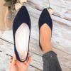thumbnail image 1 of Xucatan Women's Pointed Toe Flat Shoes, Slip On Loafers with Soft Sole, Versatile Solid Color Casual Footwear, Everyday Style for Work Commute Gift, 1 of 10