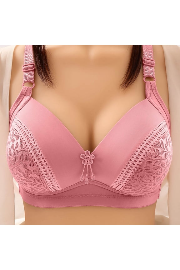 Women's Wirefree Demi Cup Contour Bra, Elastic Comfort Fit Seamless, Moisture Wicking Everyday Underwear, Versatile Basic for Relaxed Lifestyle Gift
