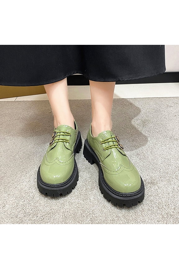 Womens Loafers Shoes Platform Chunky Penny Loafer Lug Sole Comfortable Slip On Work Office Business Casual Dress Shoes Gift