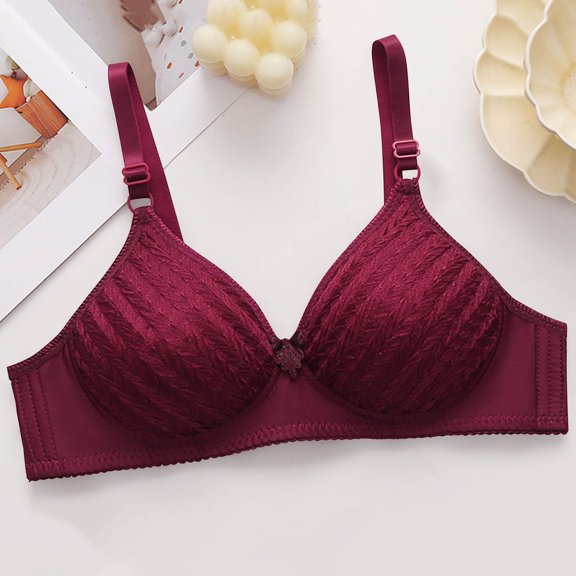 Xucatan Womens Push Up Bras Seamless Wireless Full Coverage Bra Adjustable Straps Wire Free Breathable Everyday Bra Comfort No Underwire Bra Gift