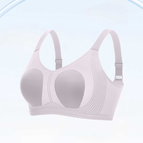 Xucatan Womens Seamless Bras No Underwire Supportive Wireless Push Up Full Coverage Gather and Lift Anti-Sagging Bra Gift