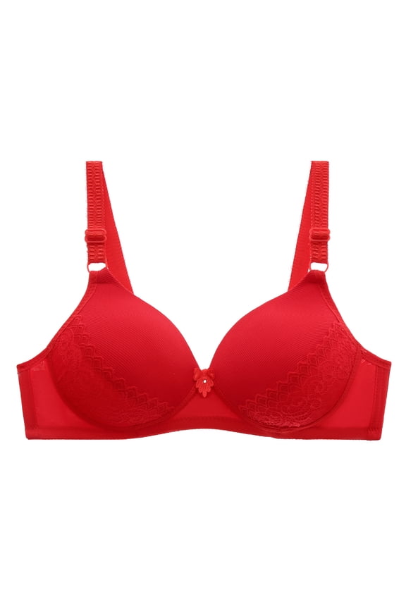 Womens Wireless Bras No Underwire Low Impact Lightly Lined Bralette Adjustable Full Coverage Comfort T Shirt Bra Gift