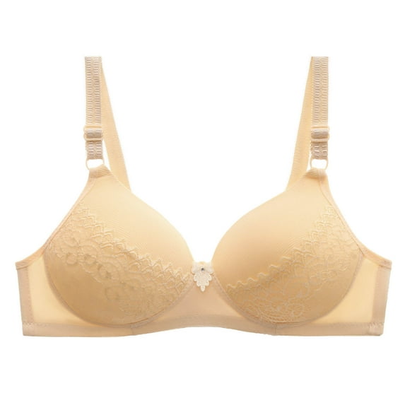 Xucatan Womens Wireless Bras No Underwire Low Impact Lightly Lined Bralette Adjustable Full Coverage Comfort T Shirt Bra Gift