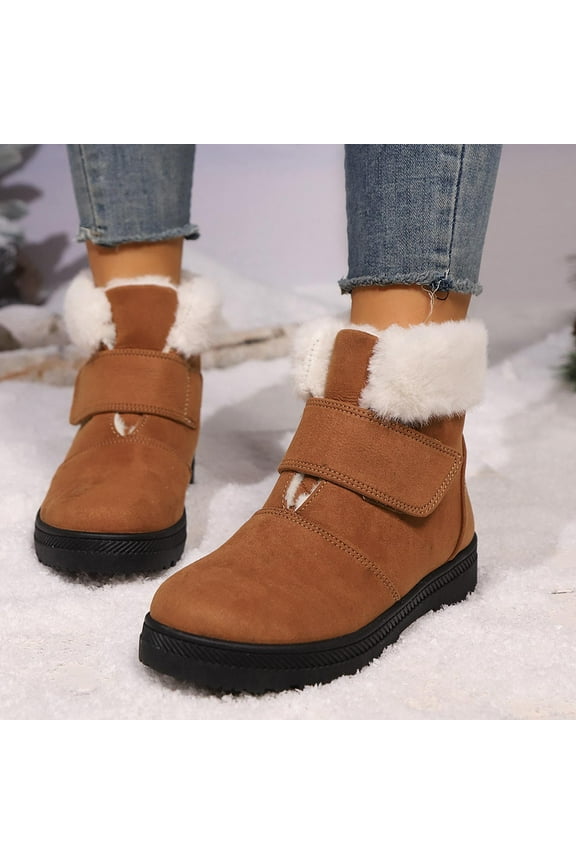 Men's and Women's Bootie Slippers Faux Fur Ladies Bedroom House Shoes with Memory Foam and Indoor Outdoor Rubber Sole Gift Gift