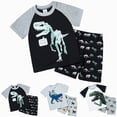 thumbnail image 1 of Xudanell 2 Pack Toddler Boys Short Sleeve T-Shirts 6-12 Months 12-24 Months 2T 3T 4T 5T 6T 7T Children Basic Cotton Tee Tops Toddler Boy Clothes White for Size 4-5 Years, 1 of 9