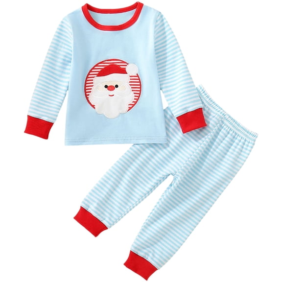 Xudanell Baby Boy Clothes 3-6 Months Christmas Suits for Baby Boys and Girls My First Christmas Long Sleeved Pants Outfit