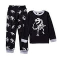 thumbnail image 1 of Xudanell Baby Clothes Boy Long Sleeved Tight Trousers Cotton Baby Boy Outfits Dinosaur Fall Home Clothes Sports, 1 of 3