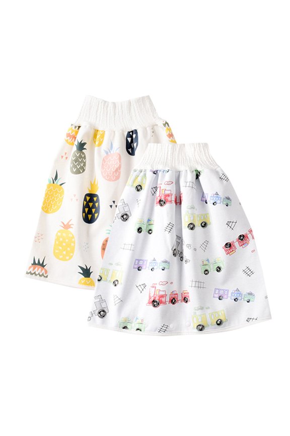 Baby Toddler Summer Shorts Baby Diaper Skirt Shorts 2 in 1 Boy Training Skirt