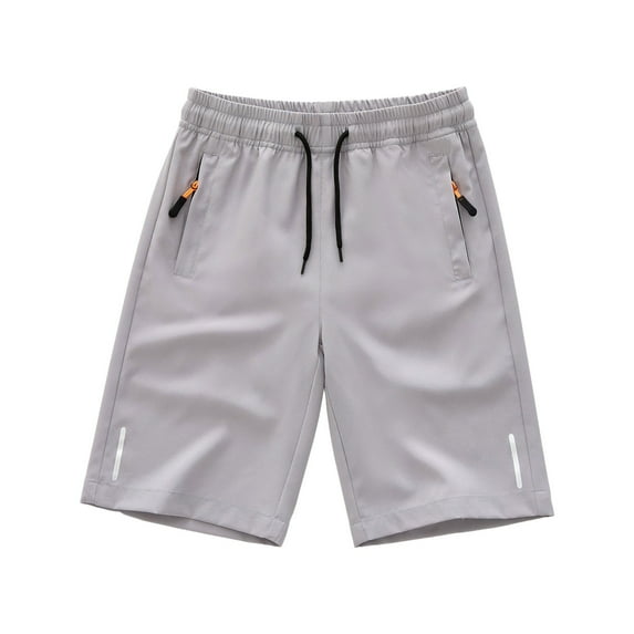 Xudanell Boys Baseball Pants Boxing Shorts Boy Active Athletic Performance Shorts with Pockets Moisture Wicking Shorts for Boys