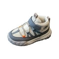 thumbnail image 1 of Xudanell Boys Basketball Shoes Boys Summer Children Plus Two Cotton Sneakers Daily Casual Shoes, 1 of 6