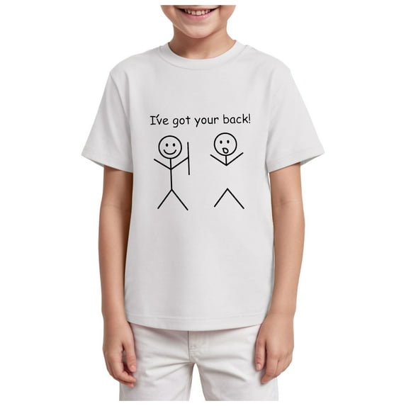 Xudanell Boys Graphic Tees You Look Sus Bro Shirt Funny Gamer Kids Gift Video Game Shirts Letter Print Short Sleeve Tops (White, 5-6 Years)