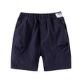 thumbnail image 1 of Xudanell Boys Khaki Pants Boy Summer Clothes Cotton Shorts Kids Shorts Boys Cargo Shorts, 1 of 4