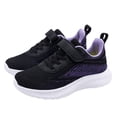 thumbnail image 1 of Xudanell Boys Running Shoes Mid Size Round Toe Children Sports Shoes Girl Shoes Size 12 Boys Shoes Black, 1 of 8