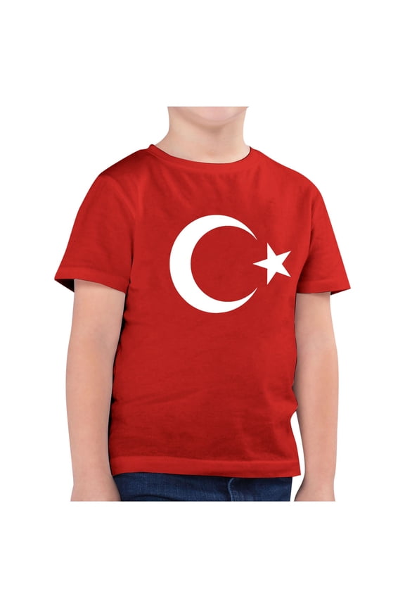 Boys Summer Shirts Child Boys Short Sleeve T Shirts Baby Moon Star Print Short Sleeve Boys' Minimalist Style Pattern Printed Top