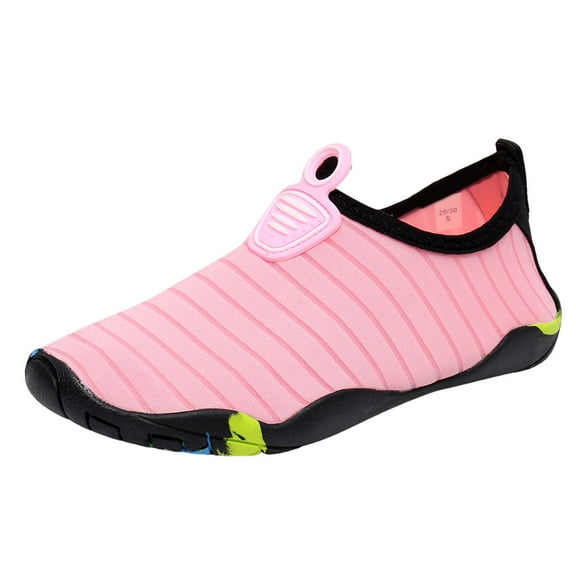 Xudanell Boys Water Shoes Beach Swimming Outdoor Sports Shoes Toddler Boy Water Shoes Pink