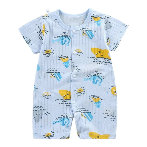 Xudanell Boys Winter Outfits 0-3 Months Climbing Suit Double Button Boy Clothes First Birthday Outfit