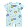 thumbnail image 1 of Xudanell Boys Winter Outfits 0-3 Months Climbing Suit Double Button Boy Clothes First Birthday Outfit, 1 of 4