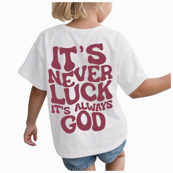 Xudanell Girl's Summer Cute Graphic Shirts Casual Short Sleeve Crewneck Tees Aesthetic Baggy Tops (White, 3-4 Years)