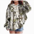 thumbnail image 1 of Xudanell Girls Camo Hoodie Toddler Oversized Hooded Sweatshirt Camouflage Casual Pullover Tops with Pockets (2-3 Years, Gold), 1 of 6