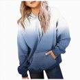 thumbnail image 1 of Xudanell Hoodies for Teen Girls Oversized Casual Long Sleeve Hooded Sweatshirts Kids Cute Trendy Pullovers Tween Preppy Clothes (2-3 Years, Navy), 1 of 6