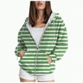 thumbnail image 1 of Xudanell Hoodies for Women Zip up Hoodies Pocket Coat Fall Sweatshirts for Women Hooded Sweatshirt Daily Casual, 1 of 6
