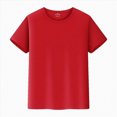 thumbnail image 1 of Xudanell Kids Athletic T Shirts Girls Boys Mesh Quick Dry Tops Summer Casual Short Sleeve Moisture Wicking Tees, 1 of 8