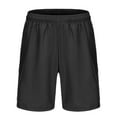 thumbnail image 1 of Xudanell Men's Fashion Metallic Shorts Shiny Hot Short Sparkly Party Shorts Beach Shorts Elastic Waist Drawstring Short Pants with Slant Pockets Summer Casual Shorts Summer Casual Shorts,XL, 1 of 2