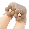 thumbnail image 1 of Xudanell Summer Toddler Socks Boat Cute Non Slip Floor Baby Socks 6-12 Months with Floral Pattern Newborns Cotton Daily Wear, 1 of 9