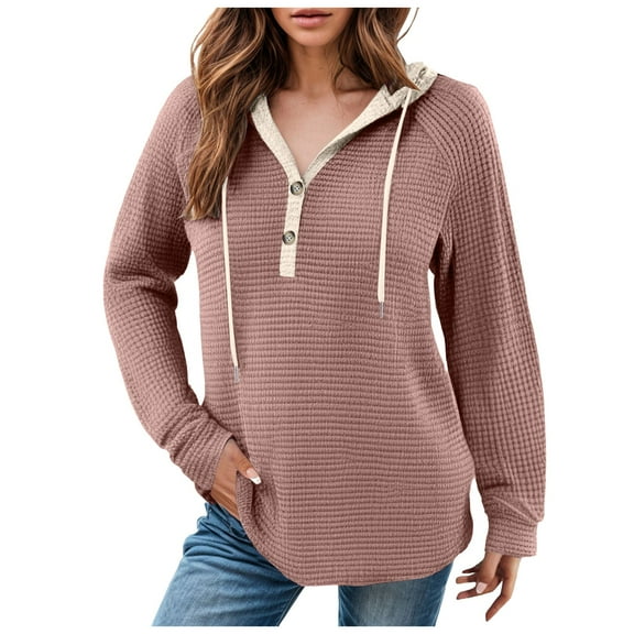 Xudanell Sweatshirt for Women Hooded Pullover Sweatshirts Hoodies for Teen Girls Long Sleeve Sweaters Fall Clothes