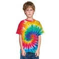 thumbnail image 1 of Xudanell Teen Boy Shirts Teenagers Vibrant Short Sleeve Tops 3D Tie Dye Printed T Shirts Casual Summer Party Tee Tops Youth Comfort Colors Tshirt, 1 of 8