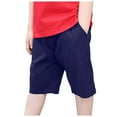 thumbnail image 1 of Xudanell Toddler Boy Casual Shorts Casual Jogger Multi Pockets Quick Drying Outdoor Hiking Work Elastic Waist Summer Trousers Athletic Shorts Summer Shorts for 18 Months-7 Years (Blue,18-24 Months), 1 of 5